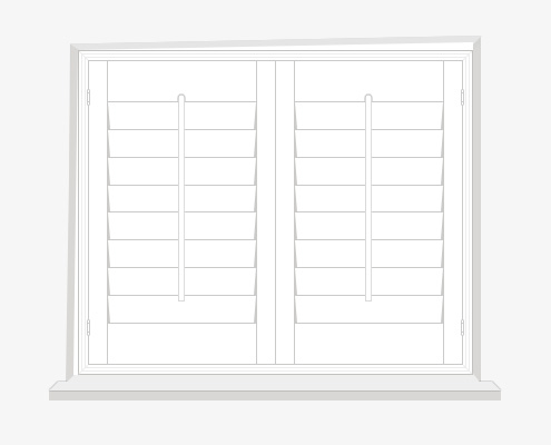 How to Measure Your Wonky Window for Shutters - Inside Recess by Plantation Shutters Ltd - DIY Shutters